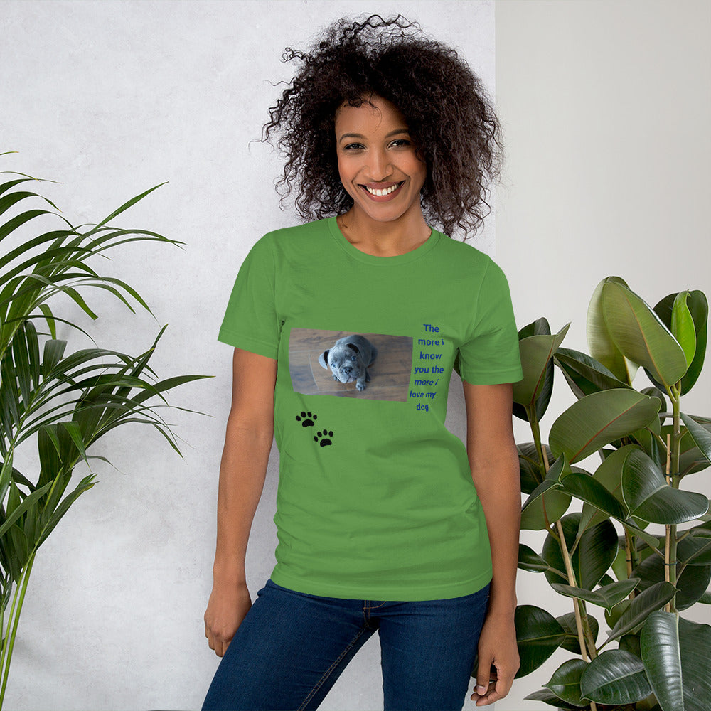 Unisex t-shirt pet lover