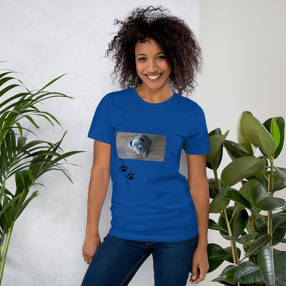 Unisex t-shirt pet lover